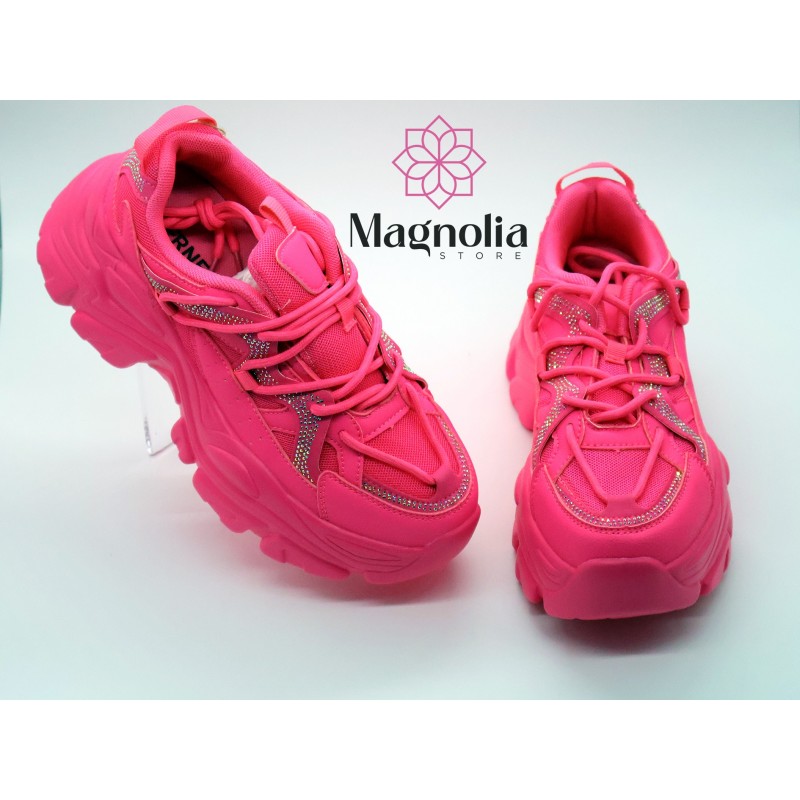 Tenis Rosa con Brillos Berness Tenis Rosa con Brillos Berness
