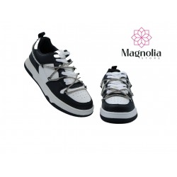 Tenis Bicolor Correa con Brillos