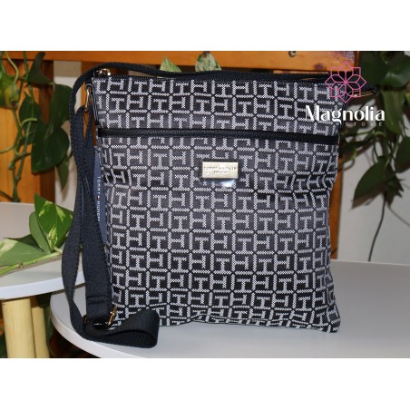 Bolsa Crossbody Gris Tommy Hilfiger