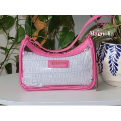 Bolsa Trasparente Rosa Steve Maiden