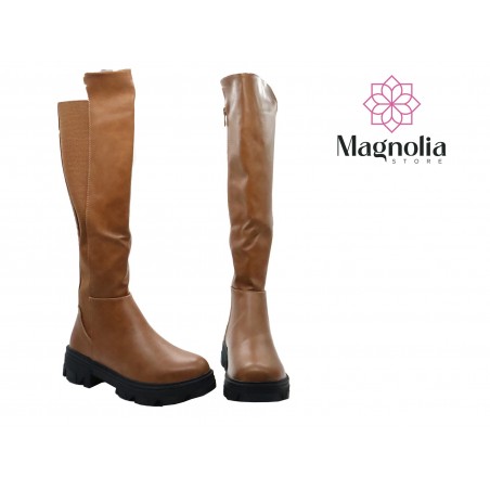 Botas Altas Tacón Bajo